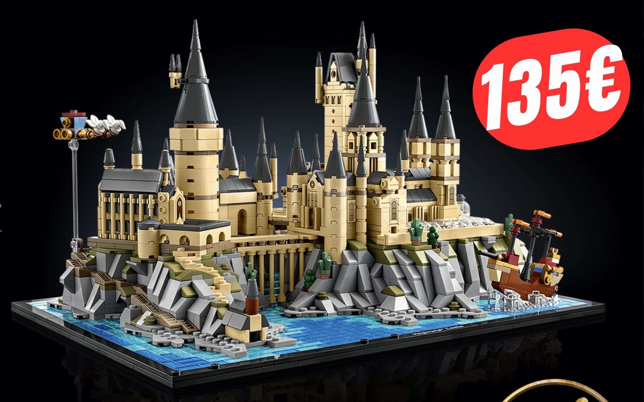 Il Castello Di Hogwarts In Versione LEGO Costa 135 Su Amazon