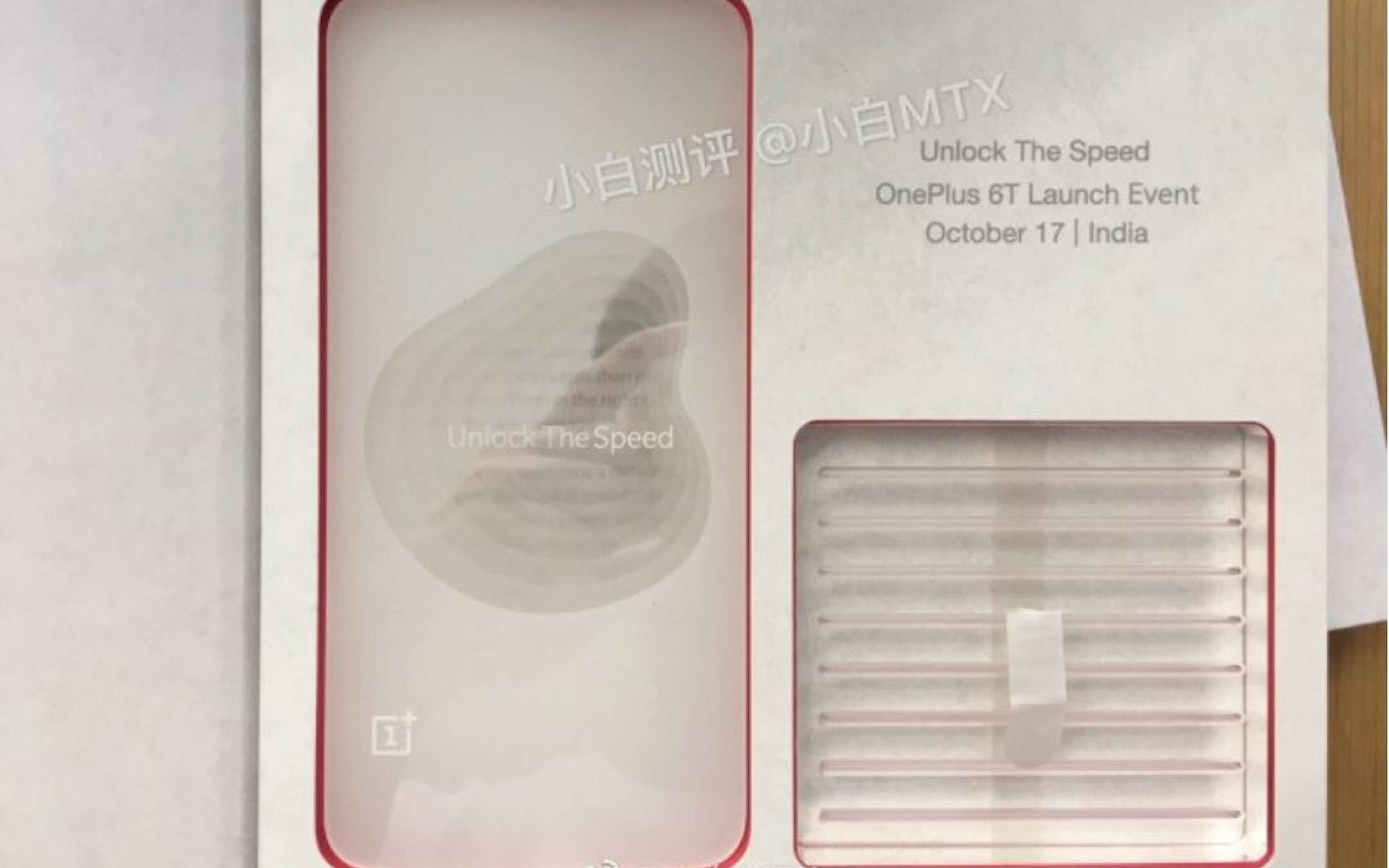 OnePlus 6T: data di presentazione ufficiale