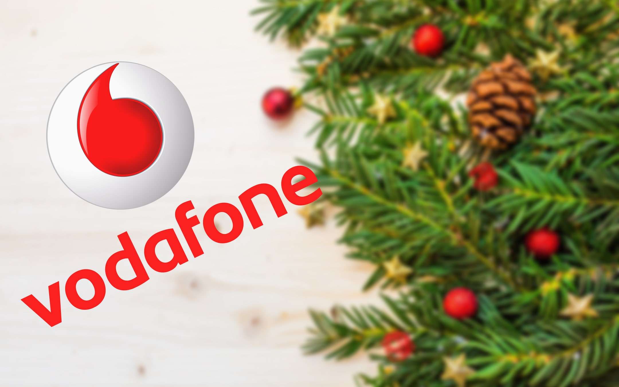 Vodafone RED Days: per Natale 50GB in 4,5G a 4,99€