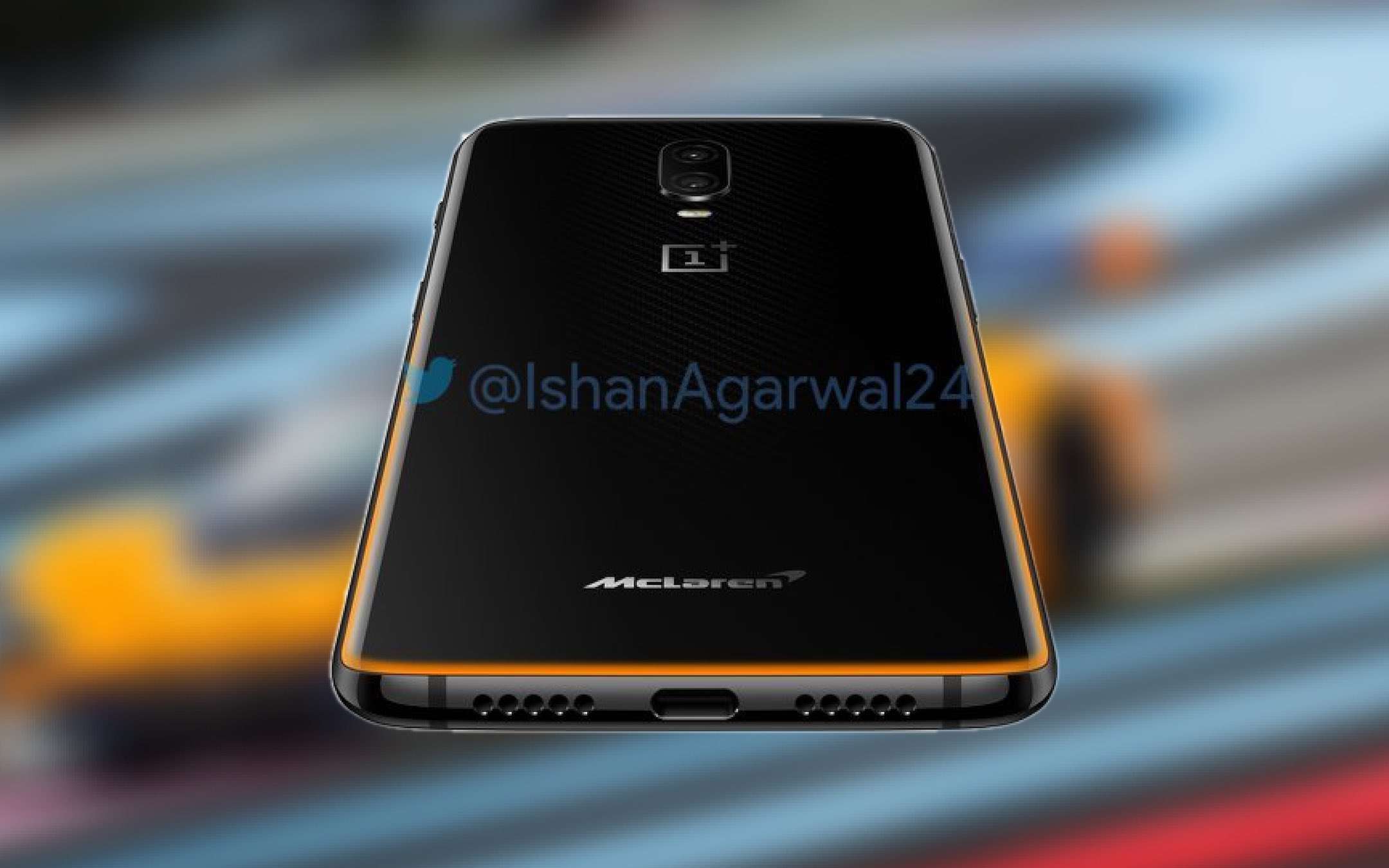 OnePlus 6T McLaren Edition: ecco i render stampa