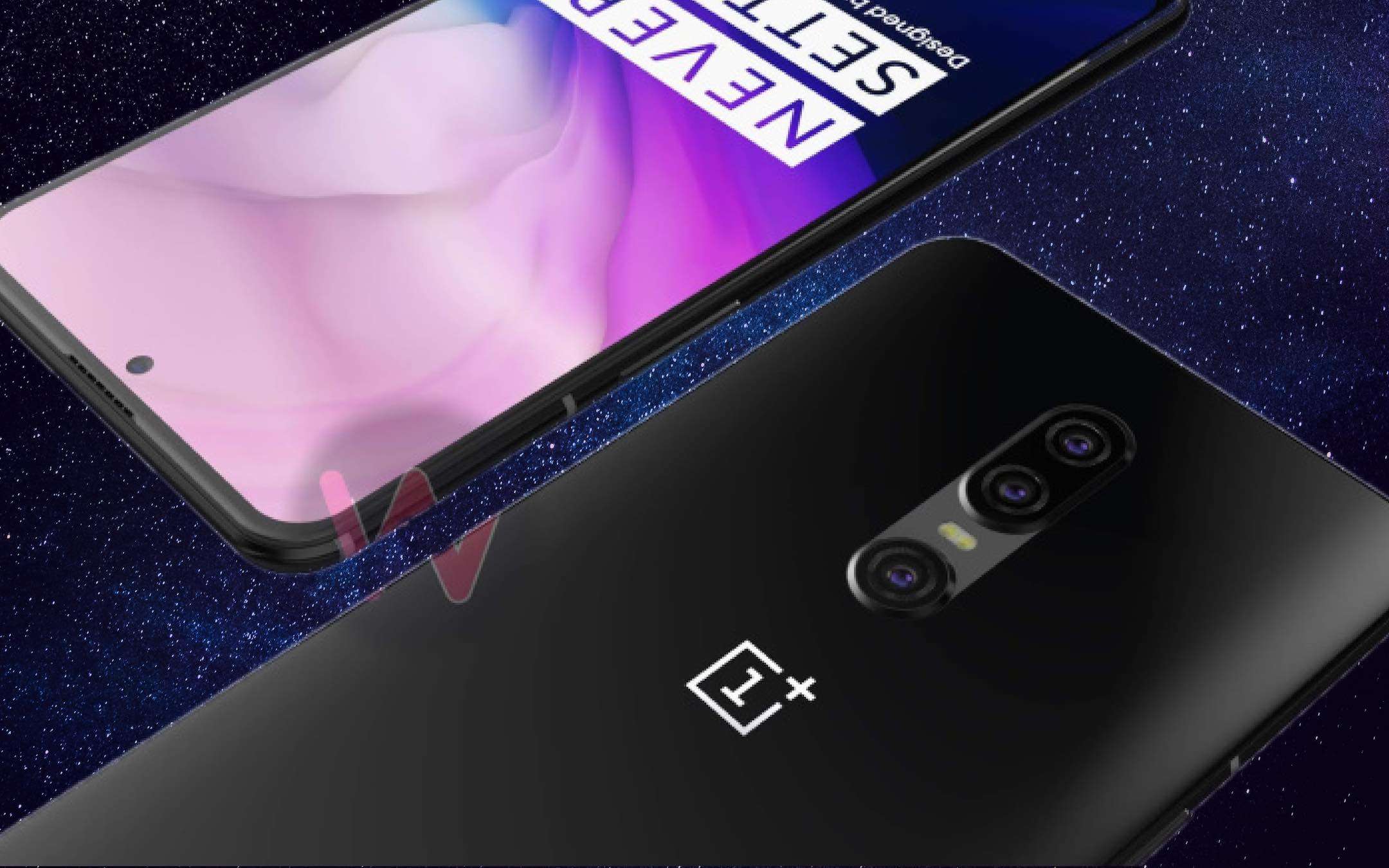 OnePlus 7:  il primo concept con buco nel display