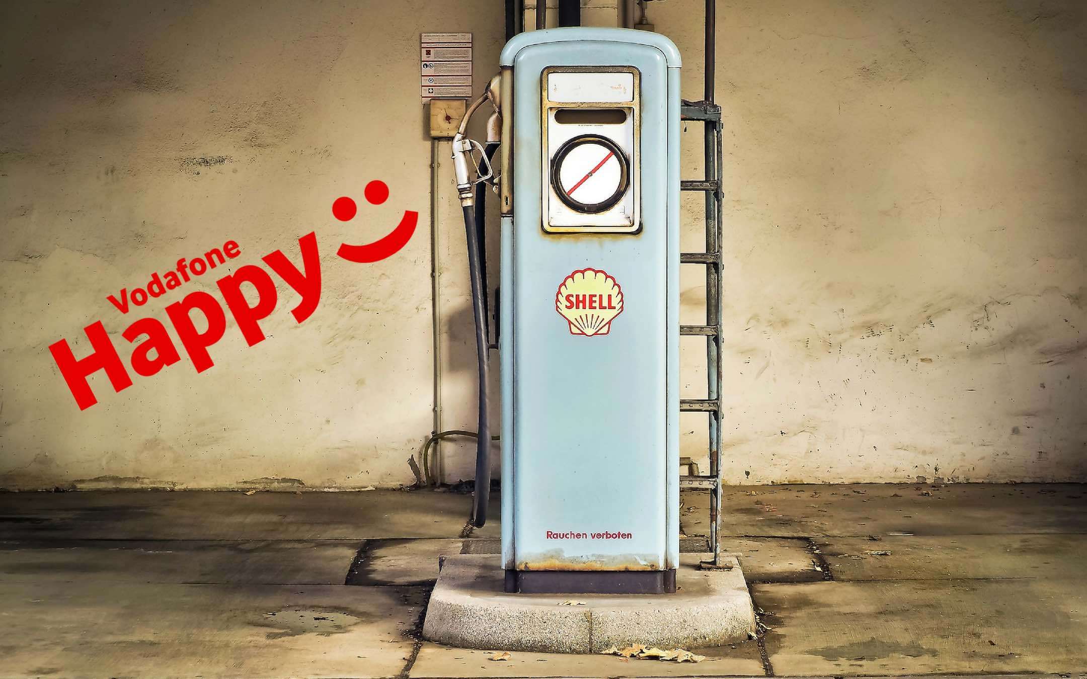 Vodafone Happy Friday: 5€ di carburante in omaggio