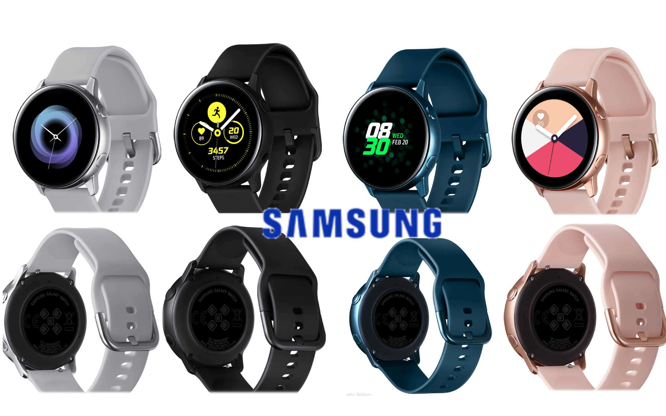 Samsung Galaxy Watch Active in tutti i colori