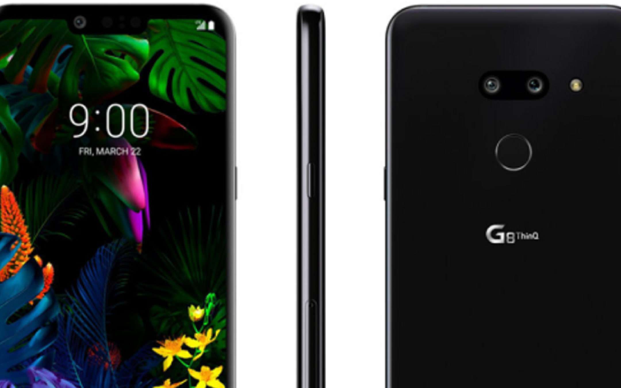 LG G8 ThinQ con un display per amplificare l'audio