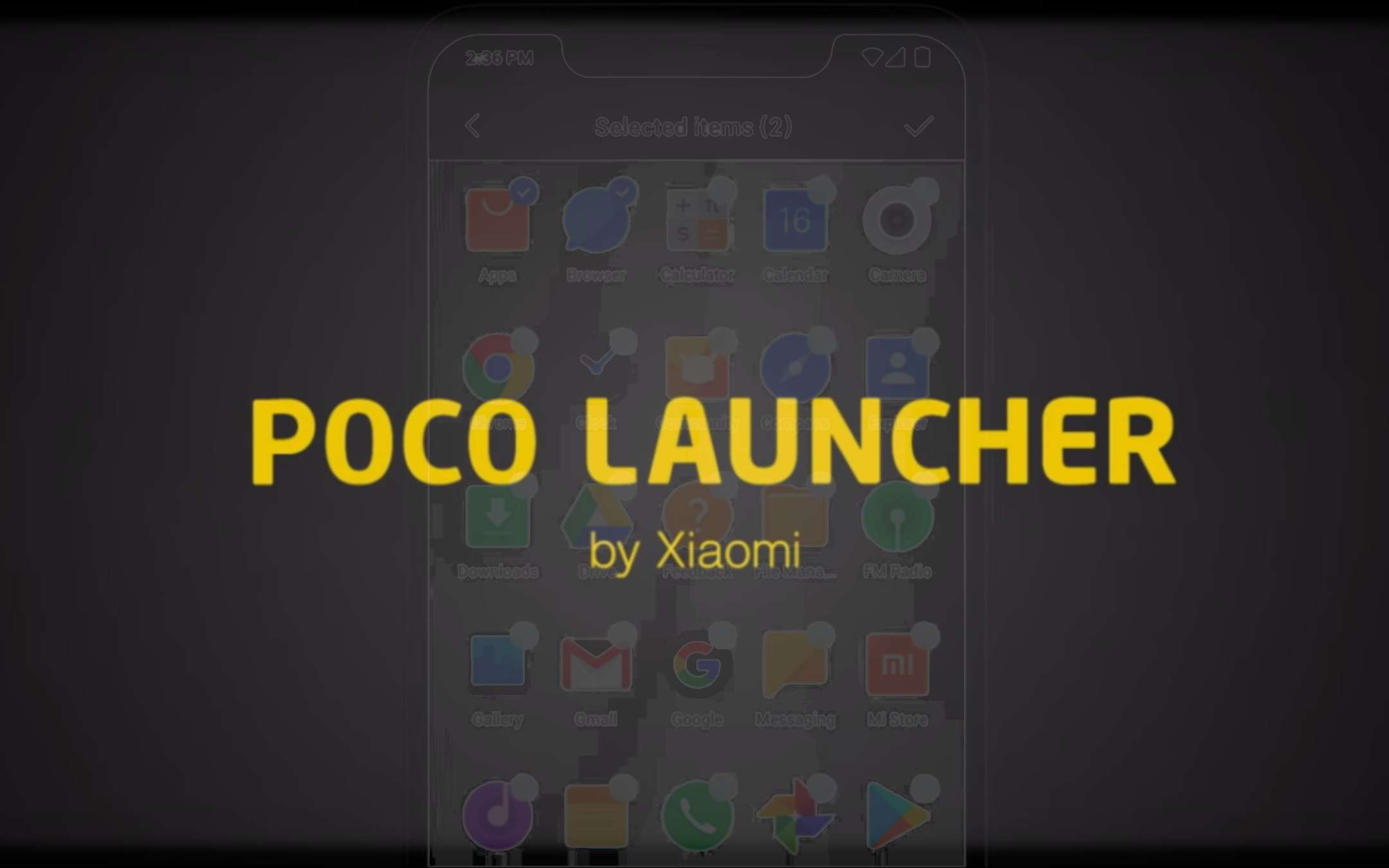 Poco Launcher finalmente supporta la dark mode