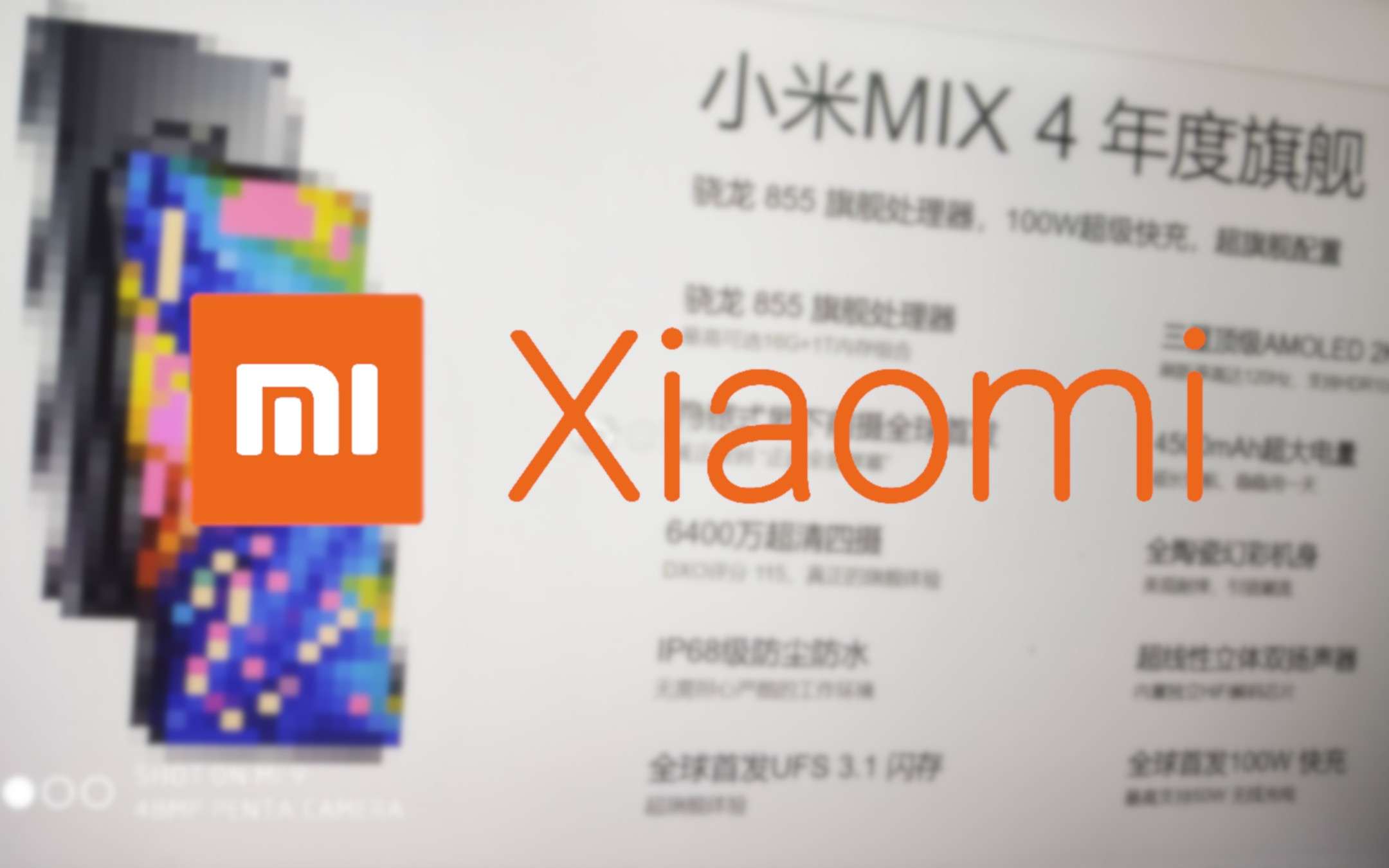 Xiaomi Mi Mix 4: le specifiche sono esagerate