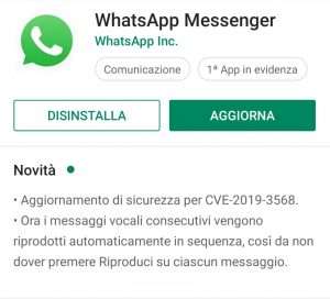 WhatsApp Update