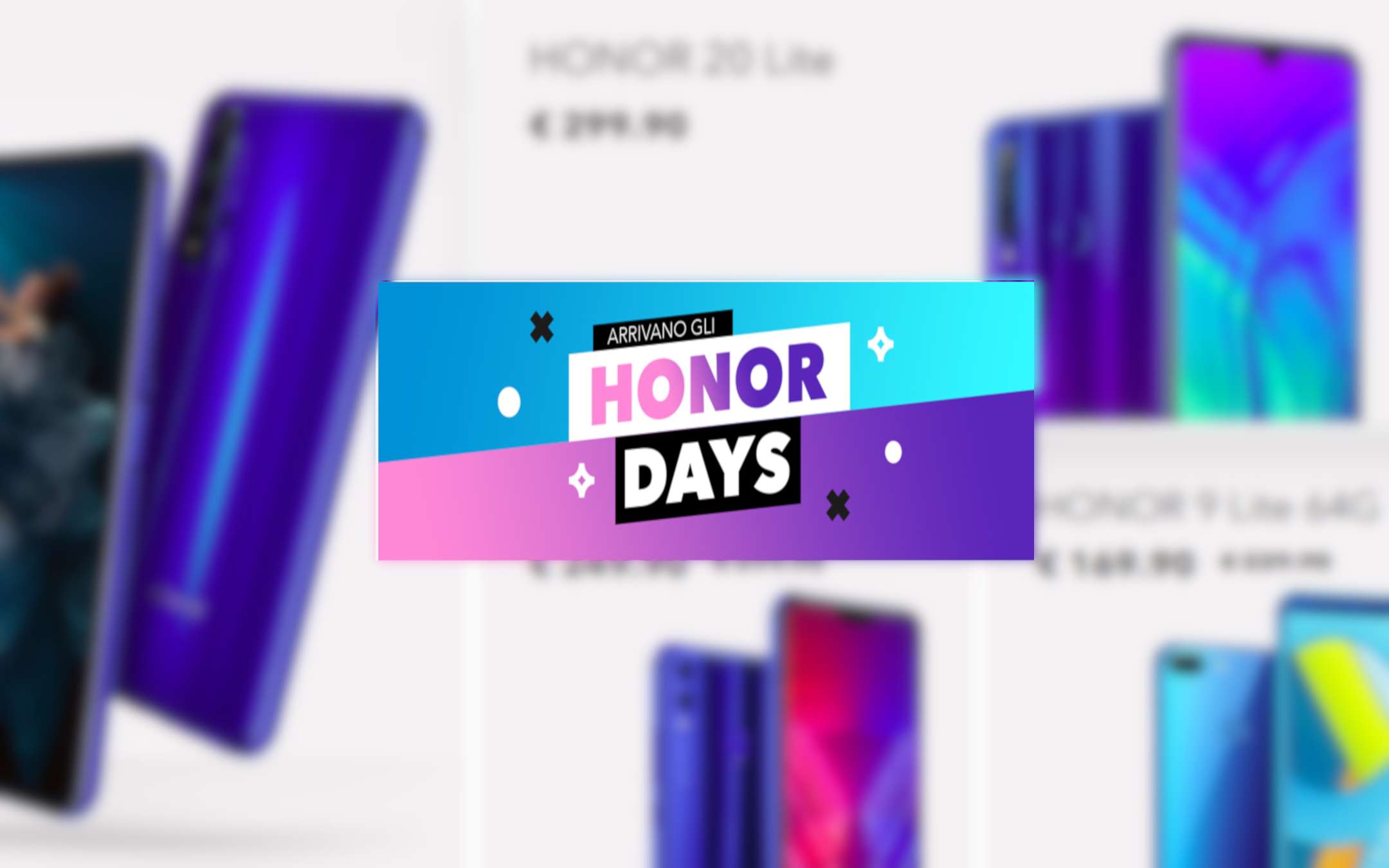 Honor Days: offerte solo per una settimana