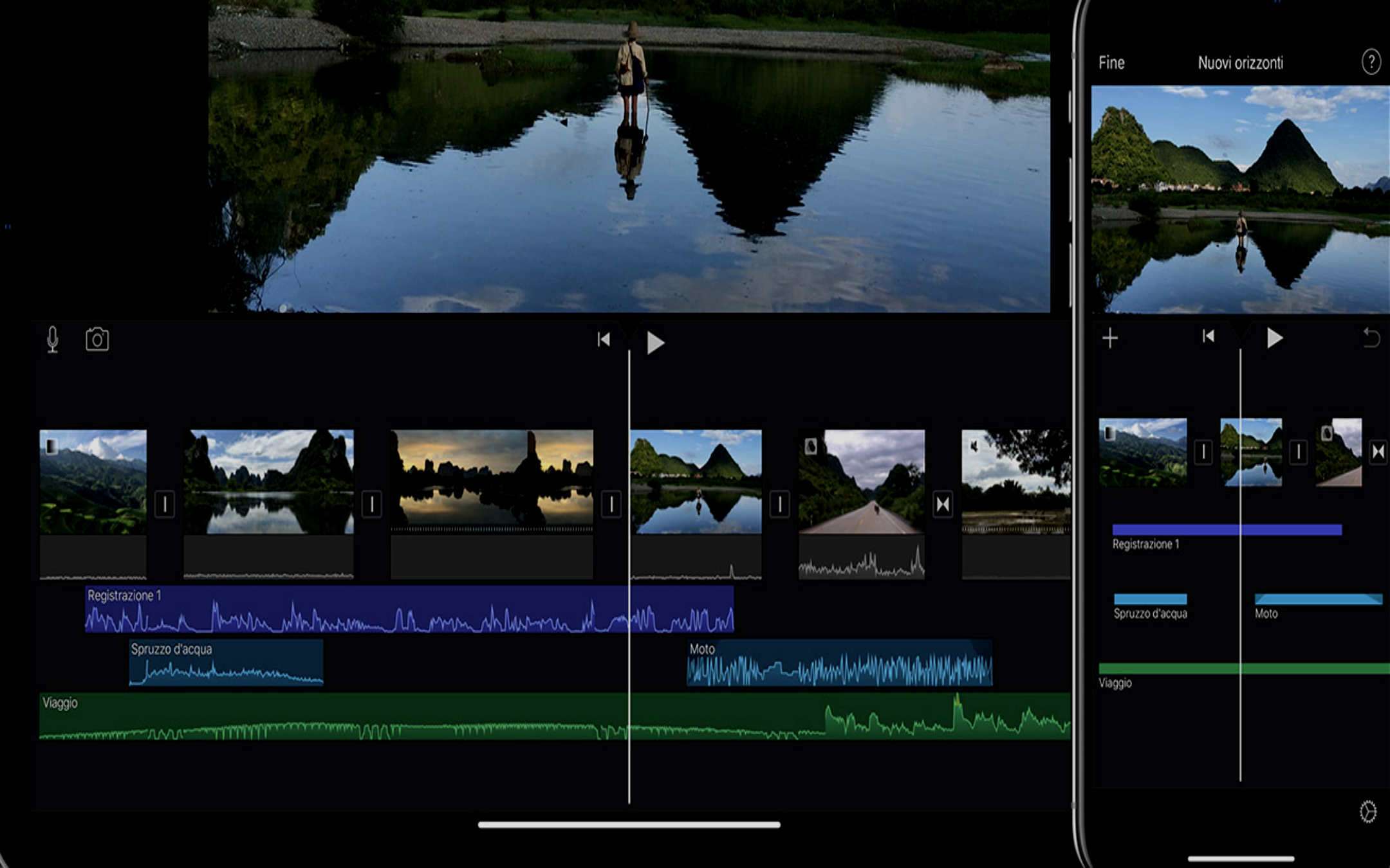 iMovie per iOS: update con green screen e non solo