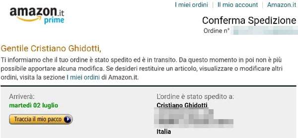 Amazon e le spedizioni di Xiaomi Mi Band 4