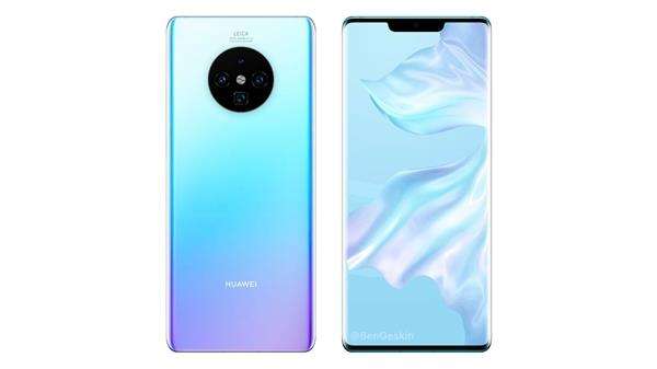 Huawei Mate 30 render