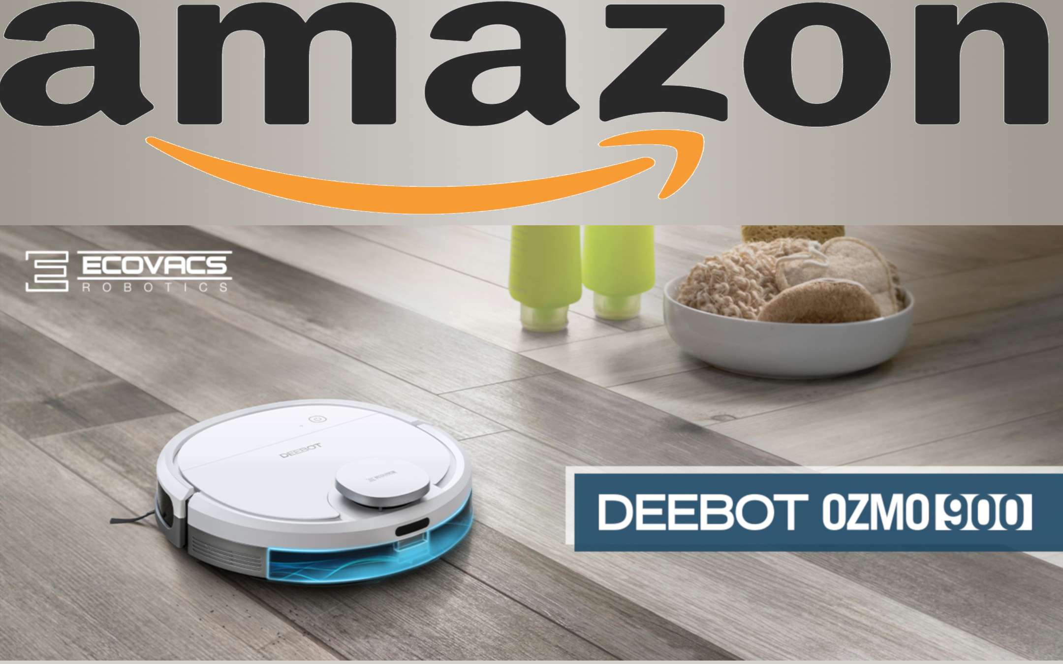 ECOVACS DEEBOT OZMO 900 a 299€ con Prime Day