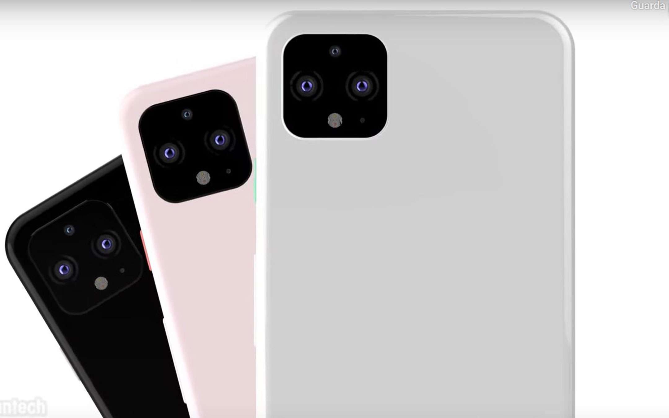 Pixel 4 in video: inizierete ad amarne il design