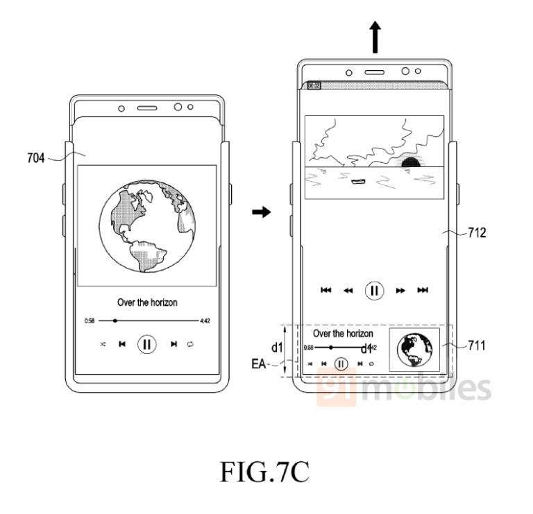 Samsung rollable bevetto