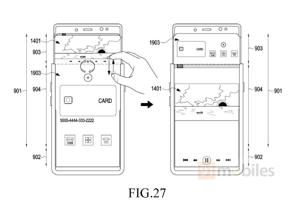 Samsung rollable bevetto