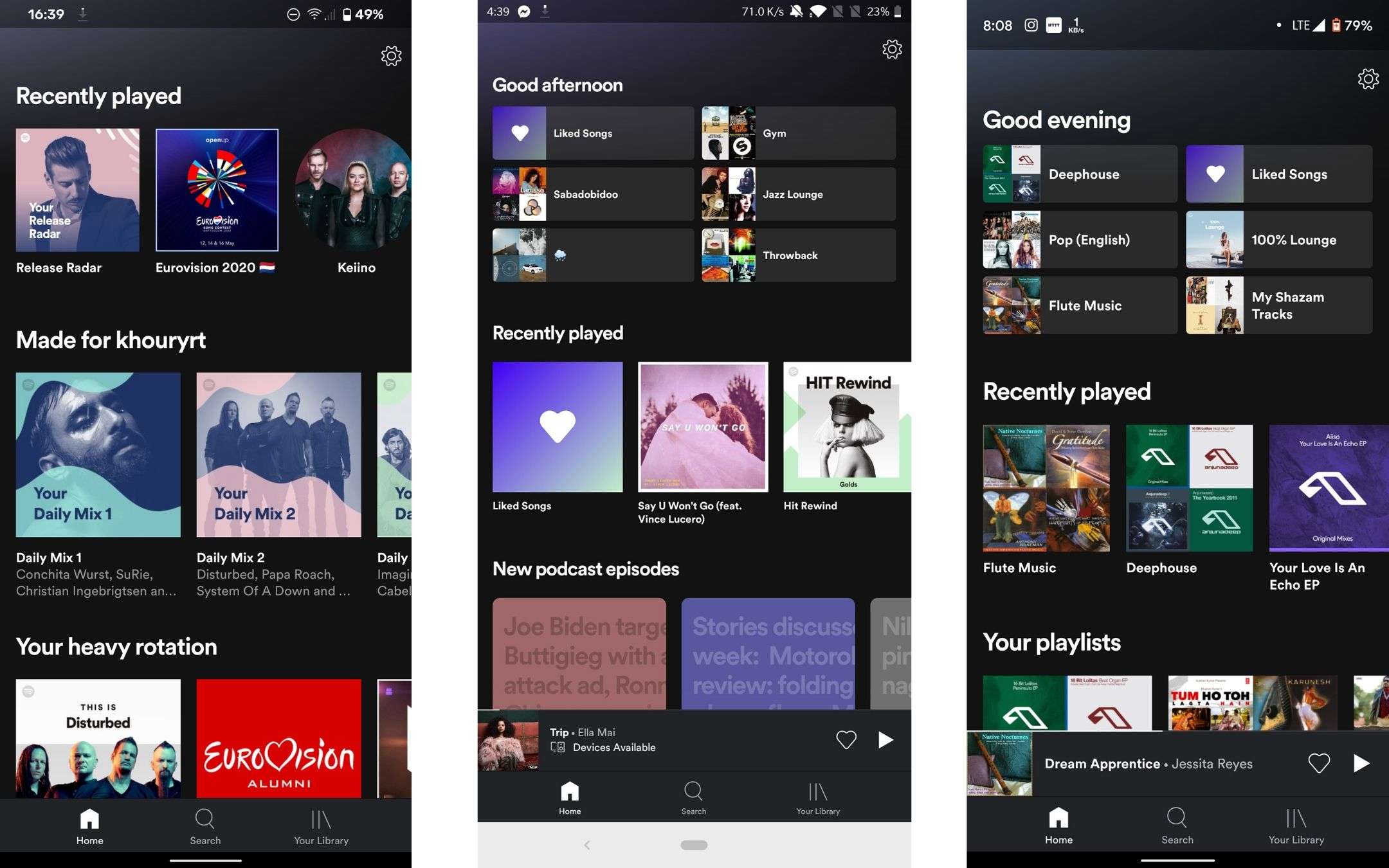 Spotify: in test una nuova interfaccia per Android. Ecco tutte le immagini