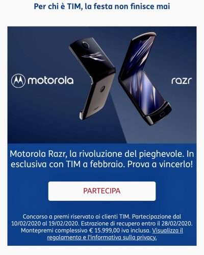 motorola razr vincere tim