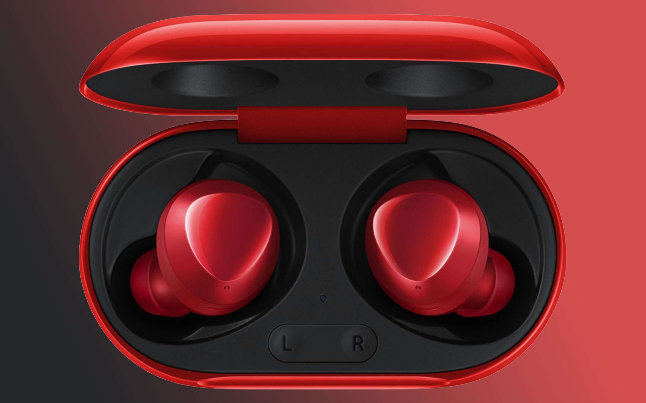 Samsung Galaxy Buds+: troppo belle in rosso!