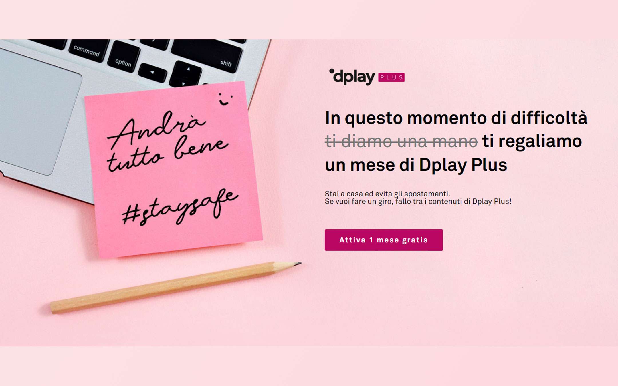 Zona rossa: Dplay Plus è gratis per un mese