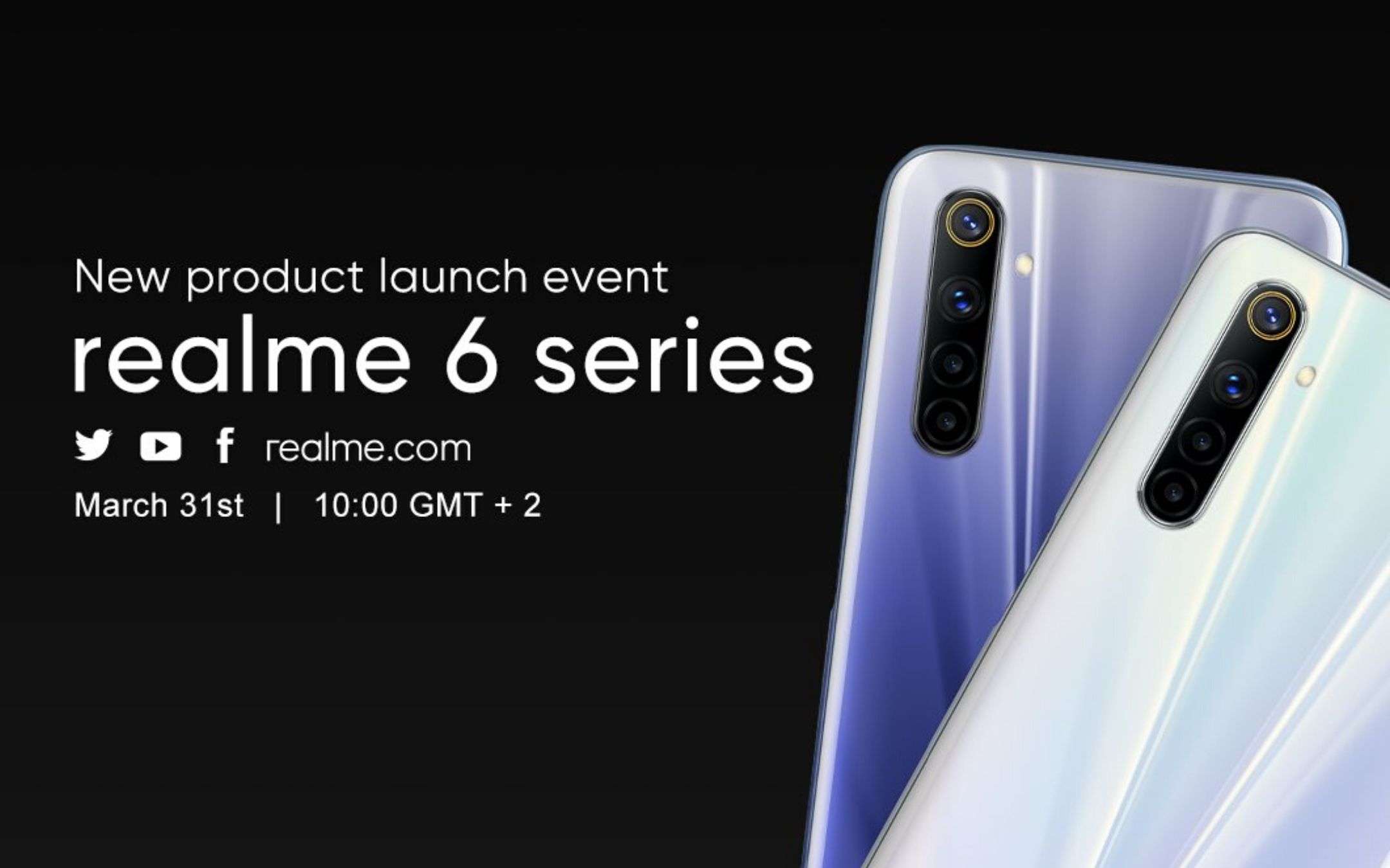 Realme 6 e 6 Pro arrivano domani: ecco i dettagli