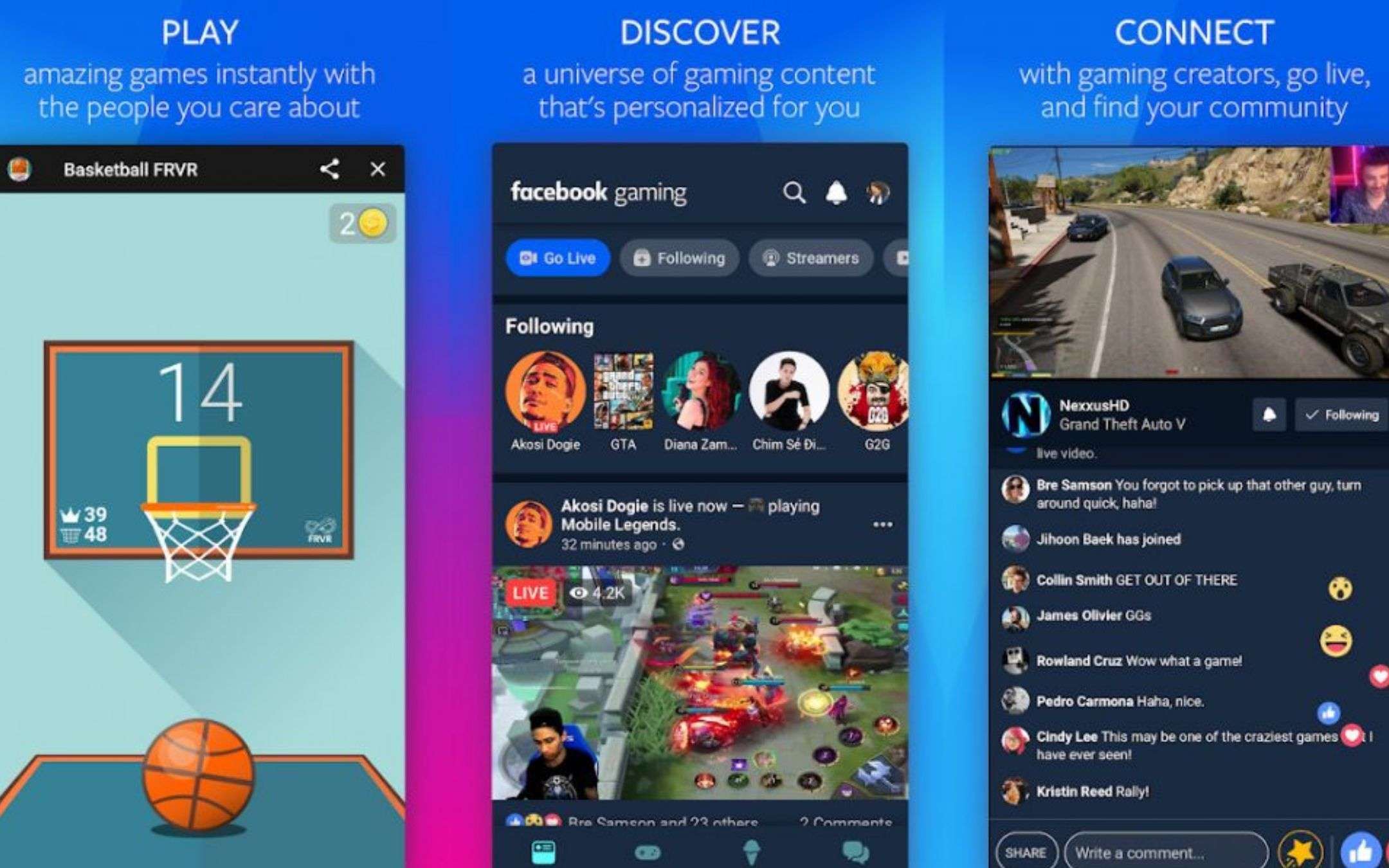 Facebook sfida Twitch: ora offre il game streaming