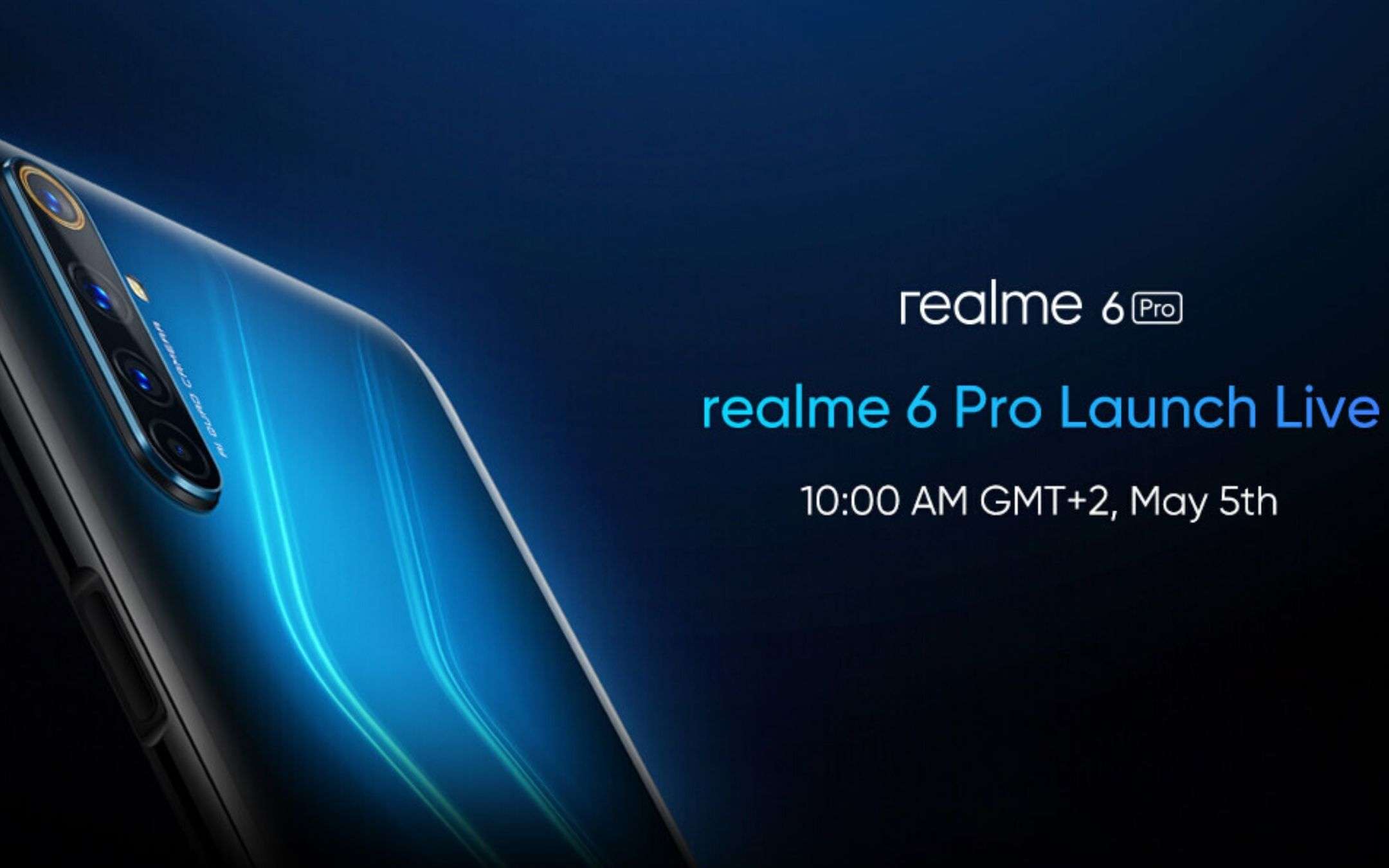 Realme 6 Pro arriva il 5 maggio: è ufficiale