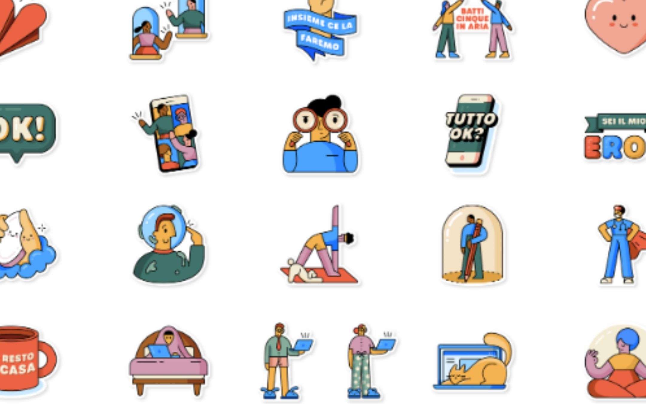 WhatsApp: disponibili gli sticker 