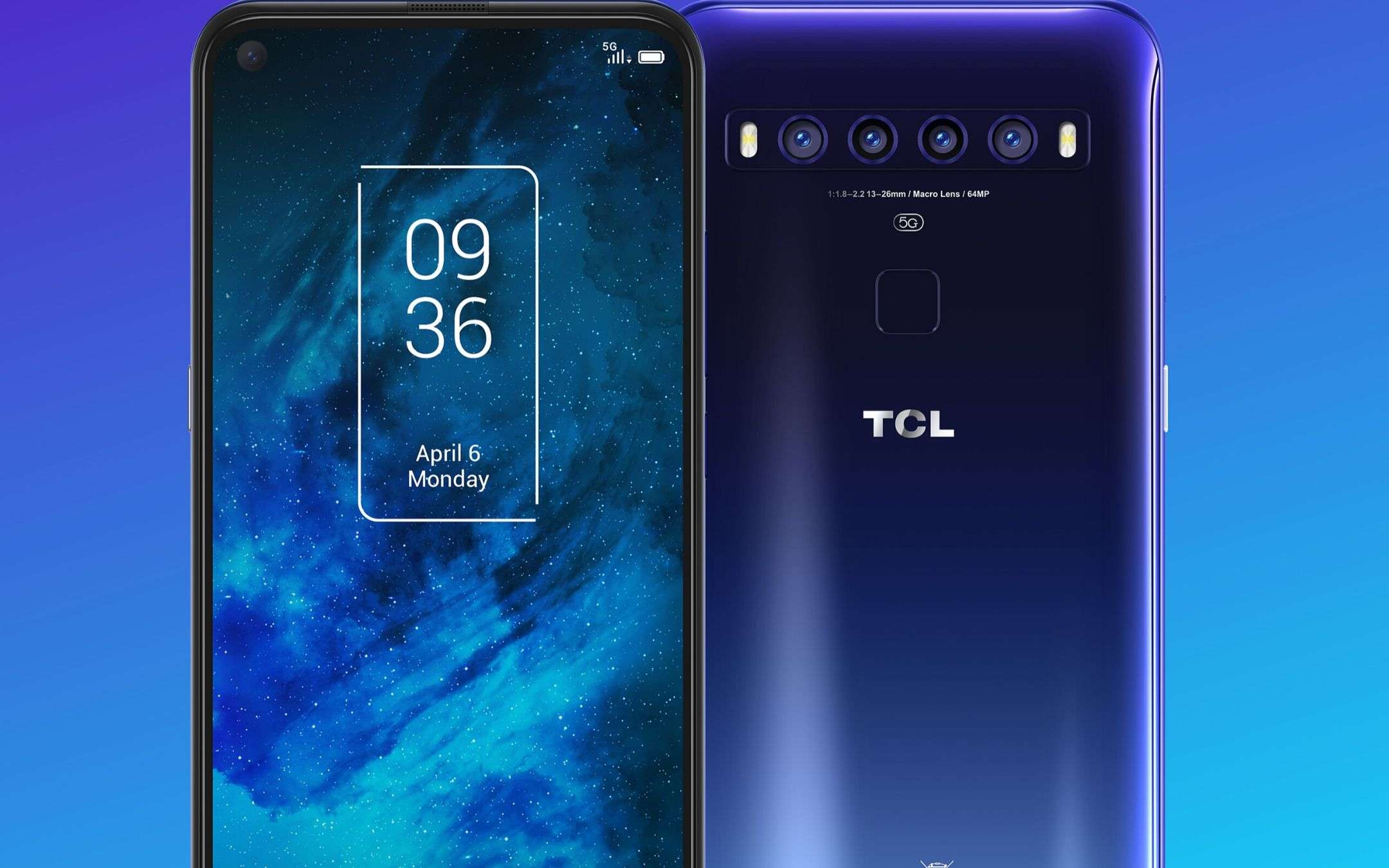 TCL 10, la serie è ufficiale: il 5G a 399€