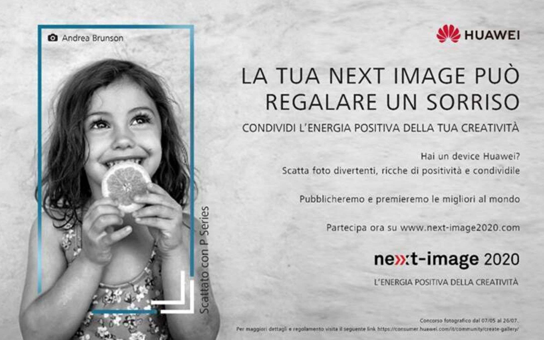 HUAWEI NEXT-IMAGE 2020: via al contest in Italia