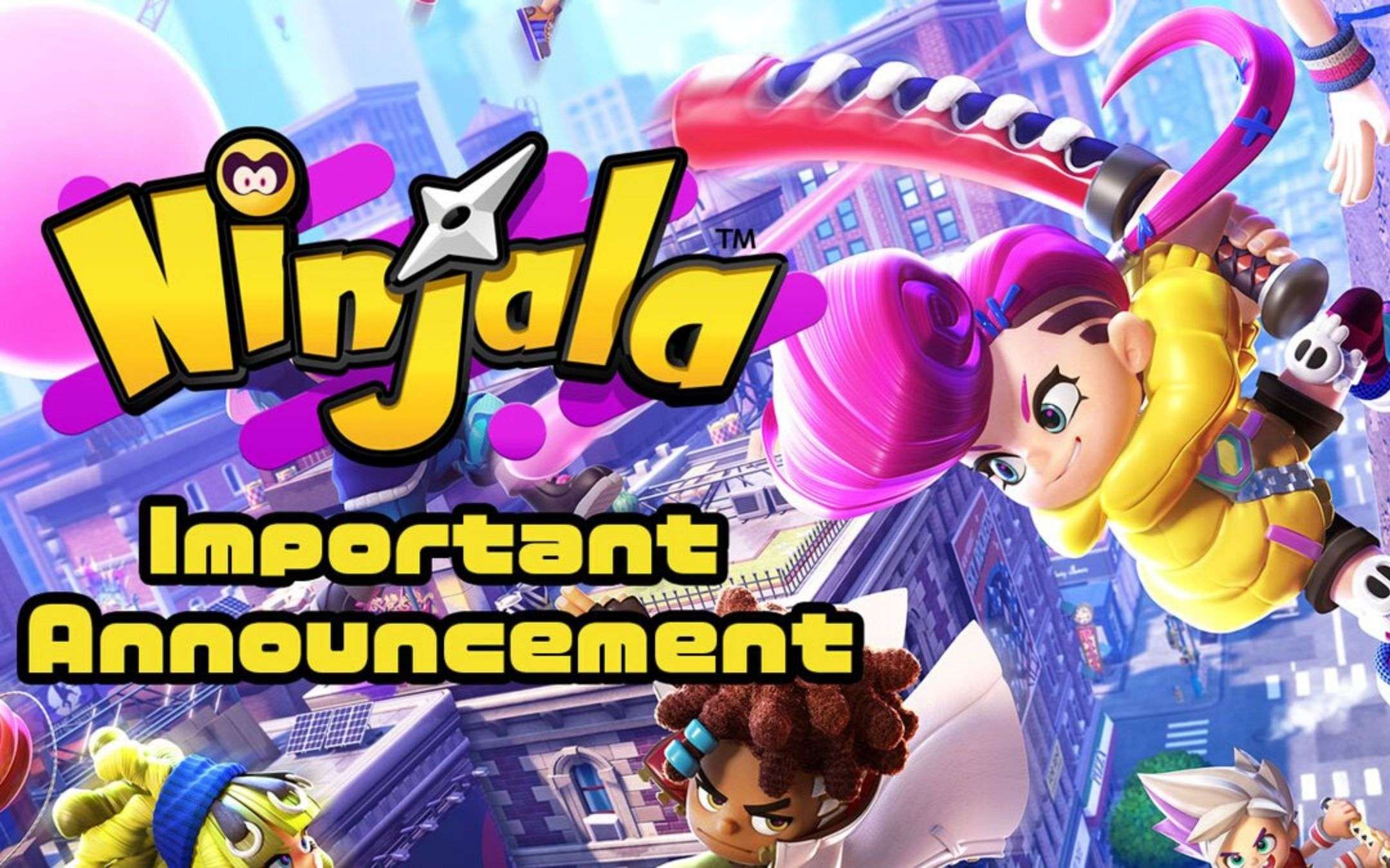 Ninjala: il gioco è stato posticipato a giugno