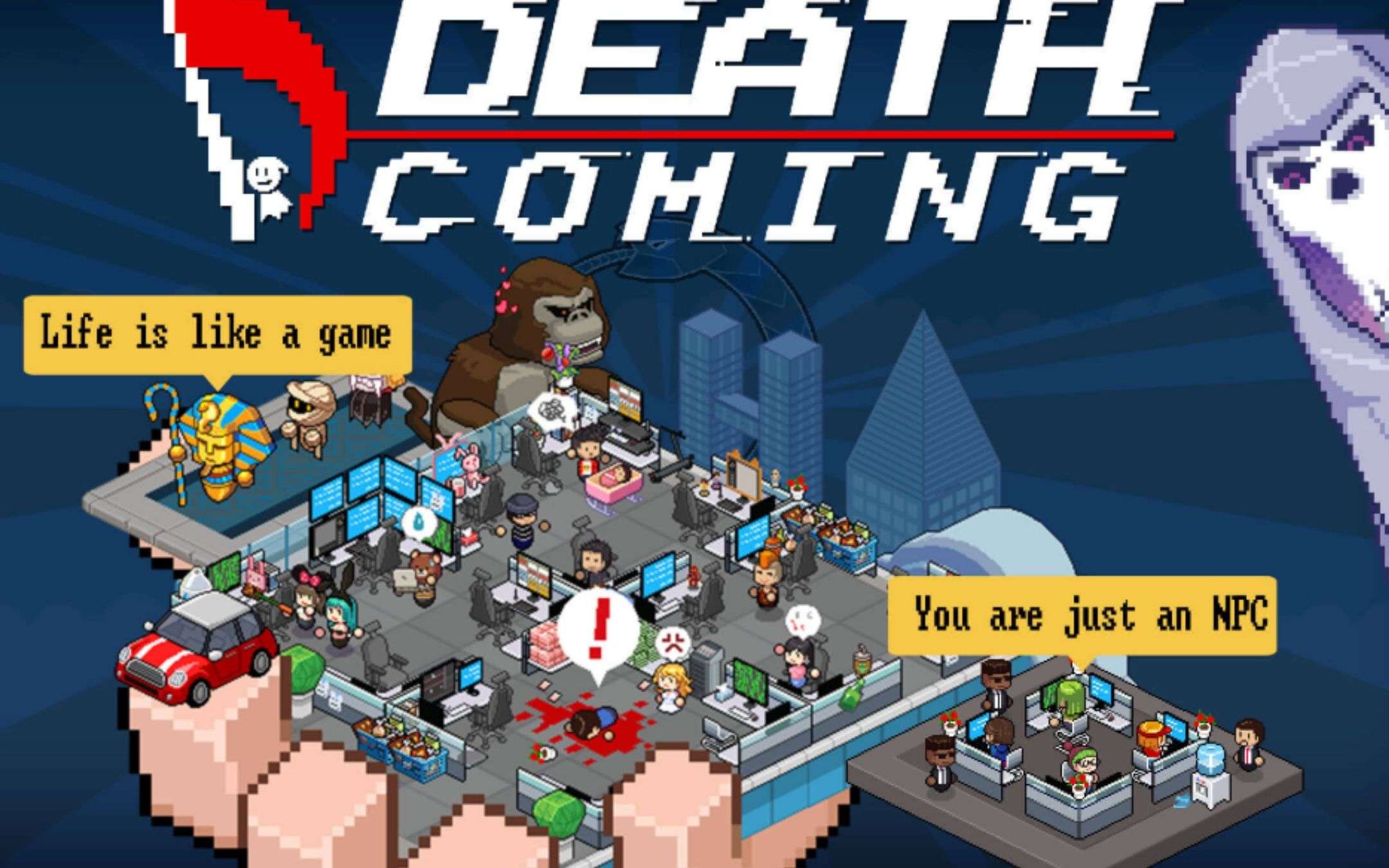 Death Coming per PC è esilarante e gratis ADESSO