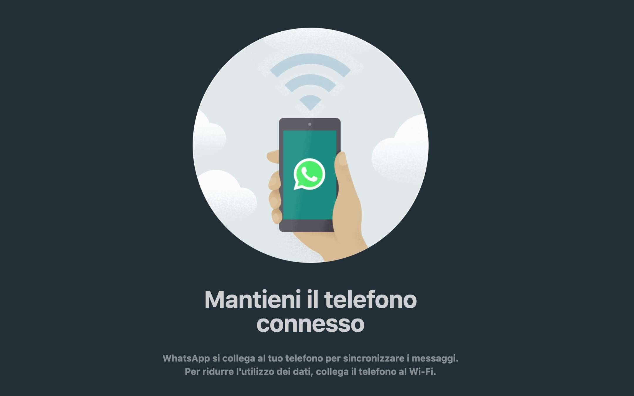 WhatsApp Web, dark mode grazie a questo trucco