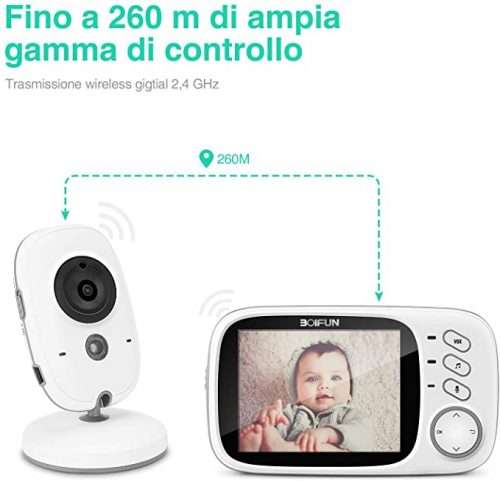 baby monitor lungo raggio