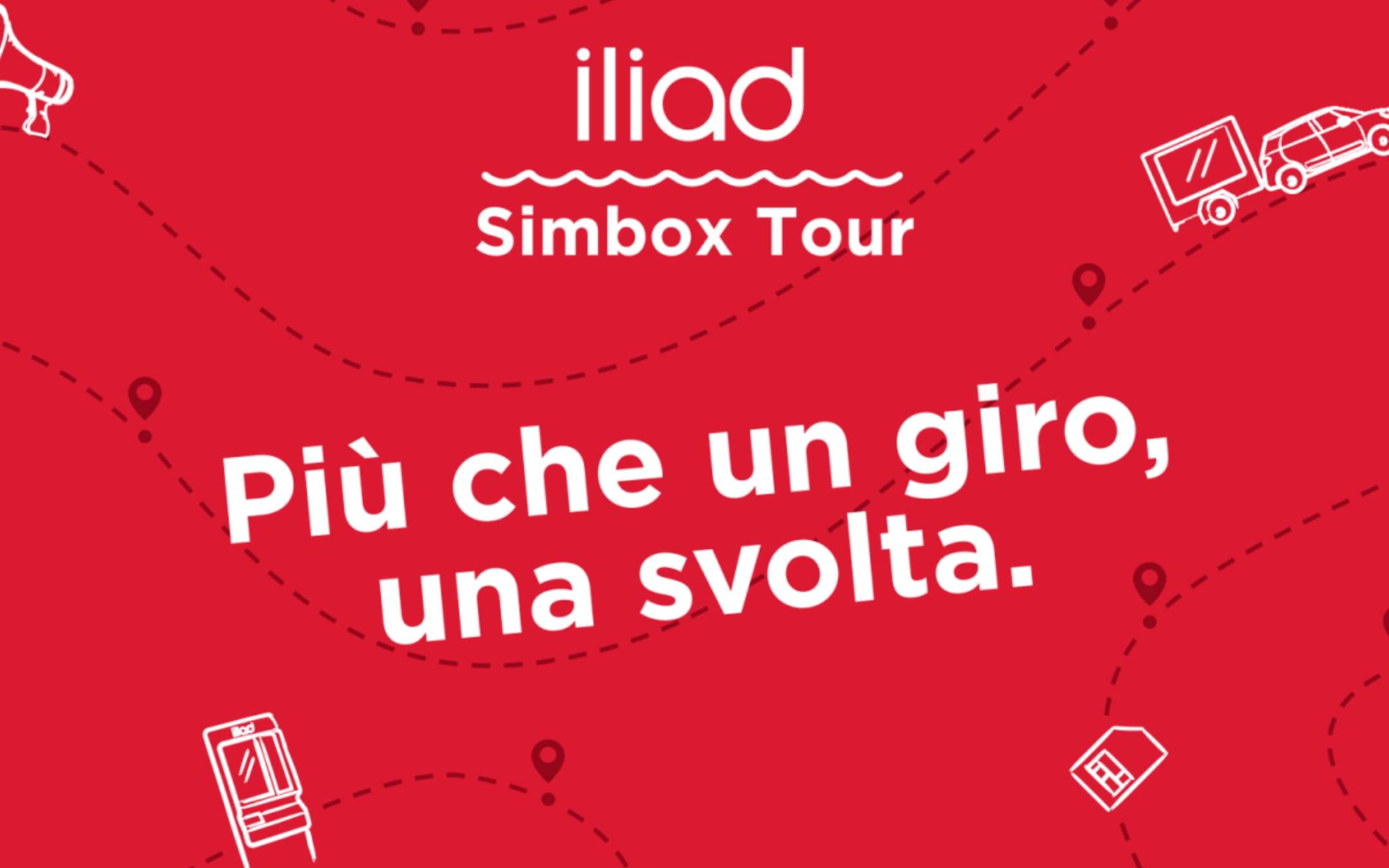 Iliad SIM Box Tour: acquisti anche al mare