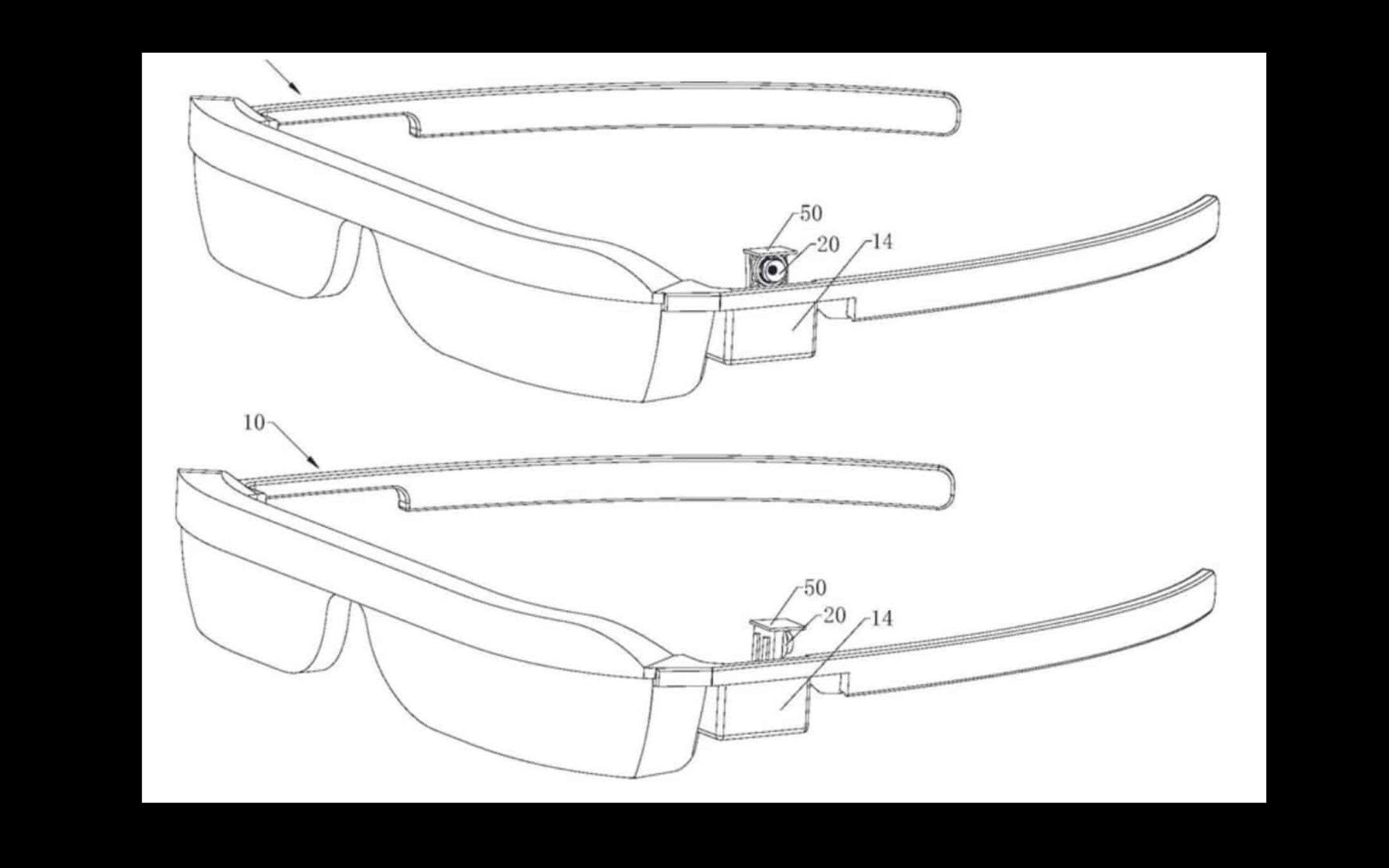 Huawei: smart glasses con fotocamera rotante