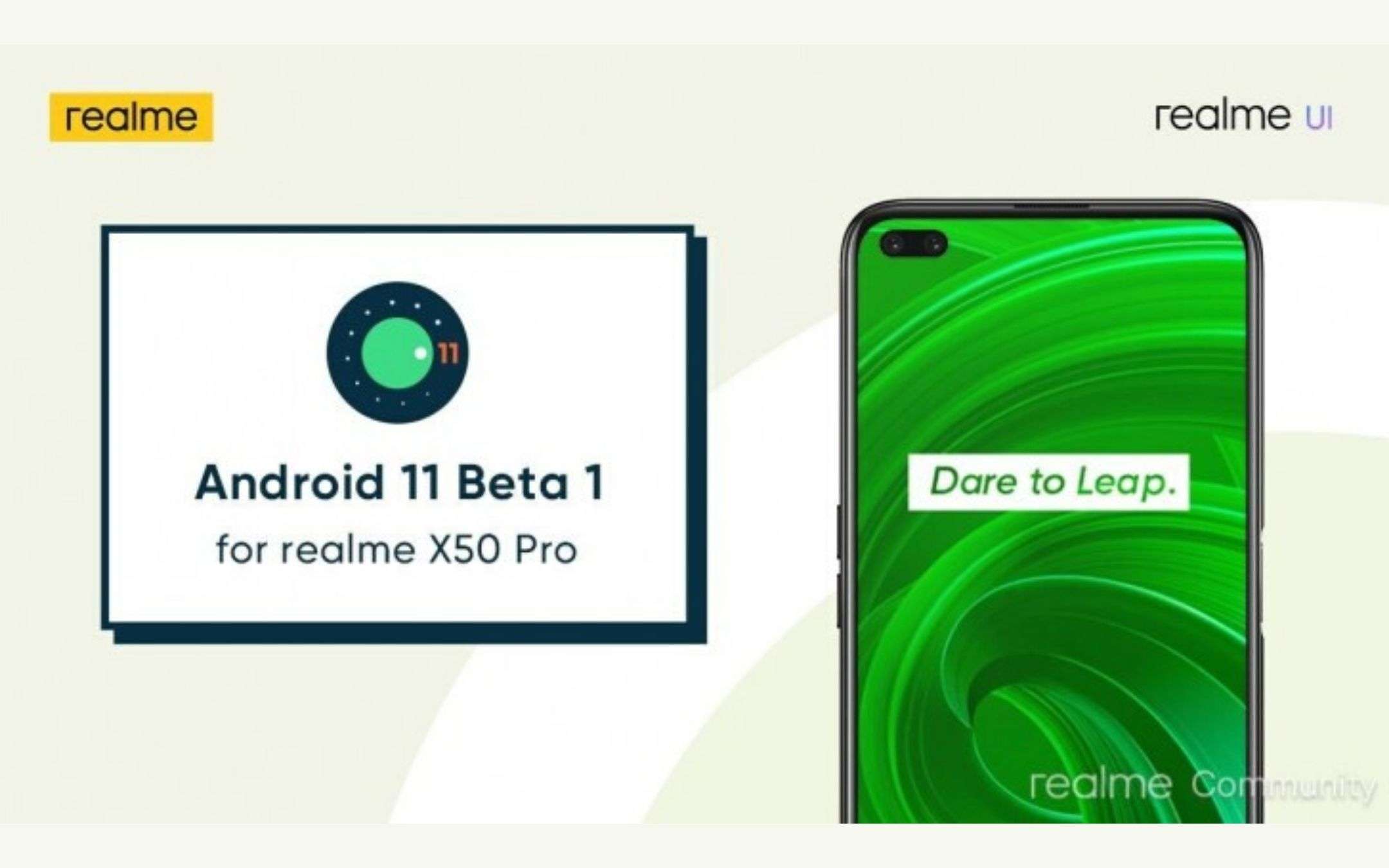 Realme X50 Pro: cercasi tester Android 11 Beta 1