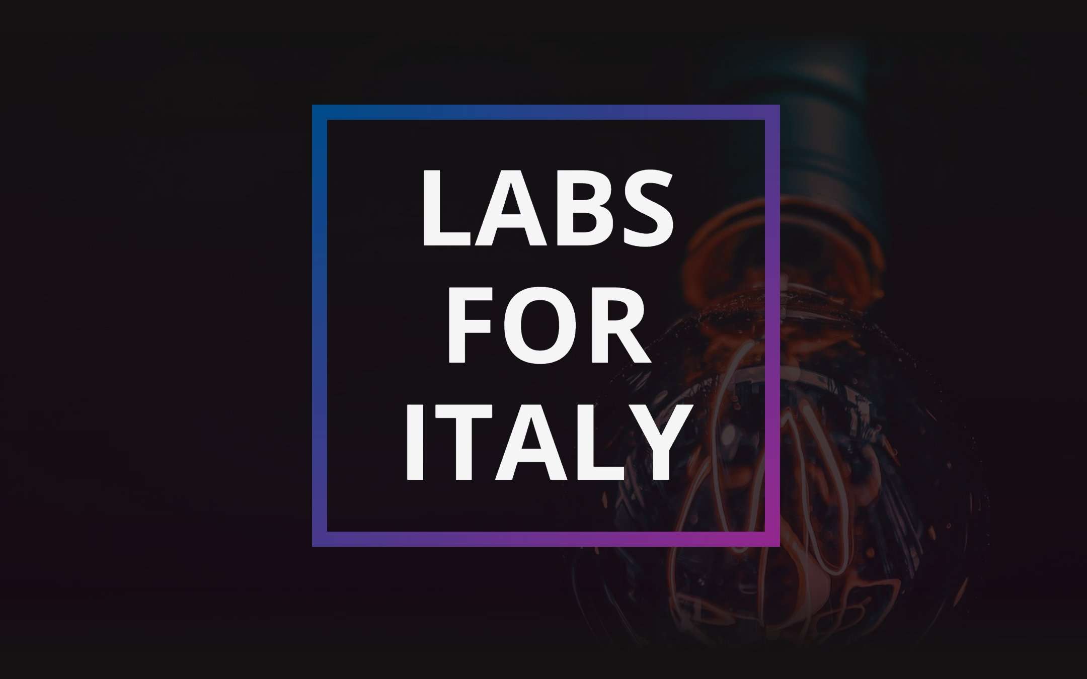 Italy for Tomorrow: cercasi creatività per il futuro