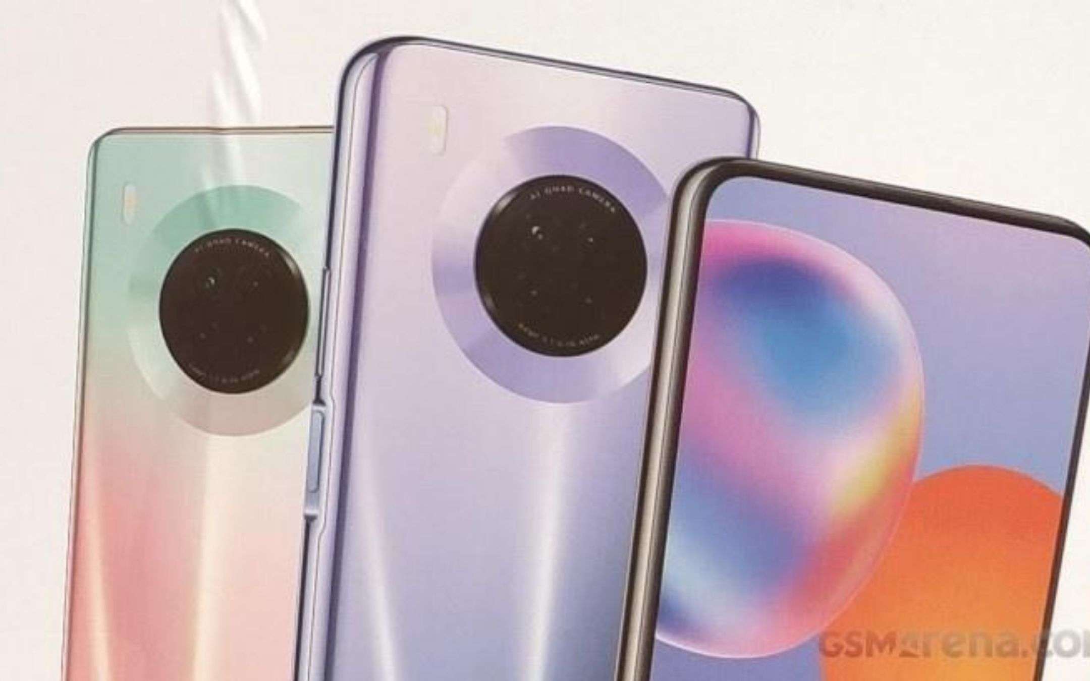 Huawei Y9a: design e specifiche rivelate