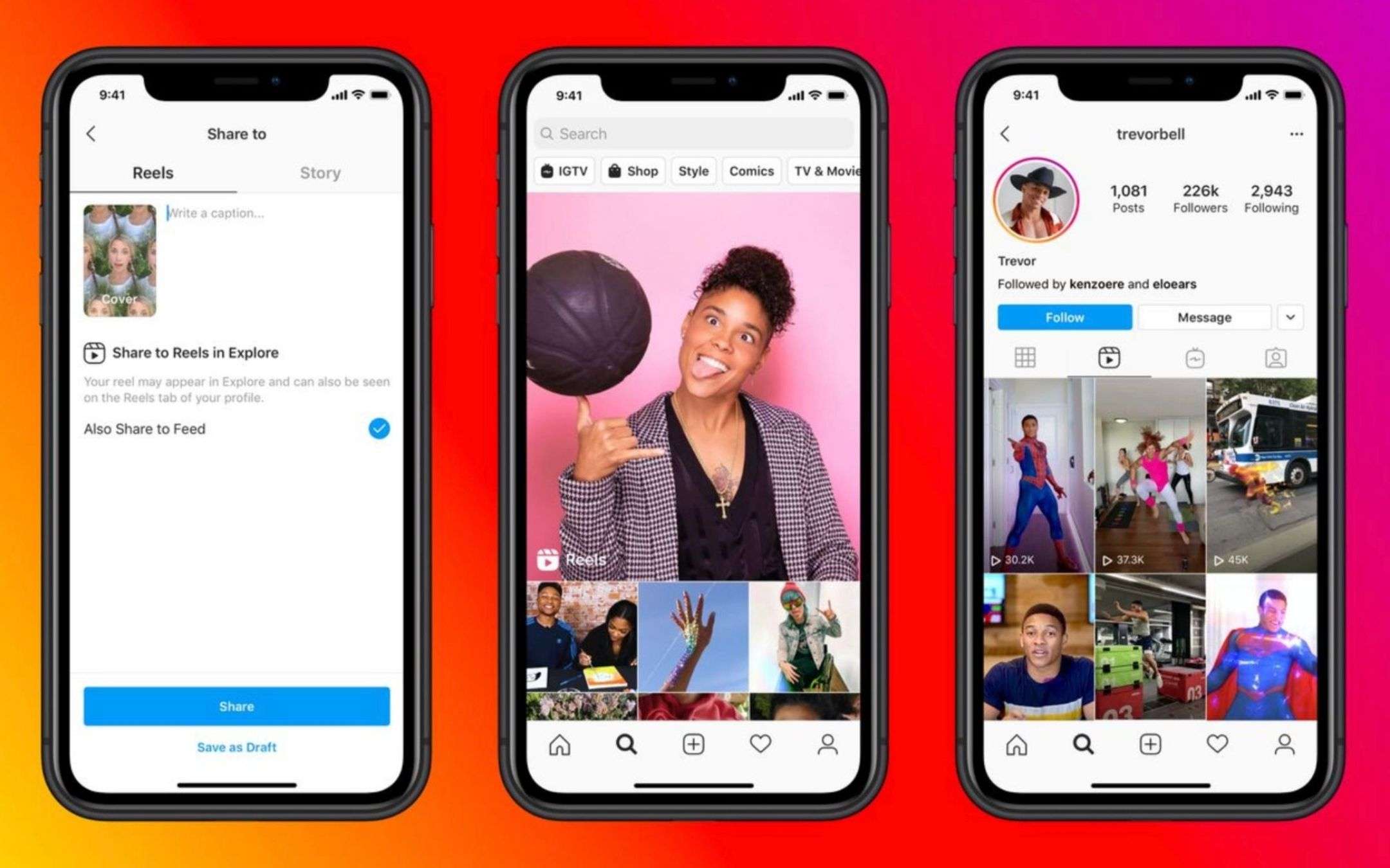 Instagram: arriva Reels, il rivale di TikTok