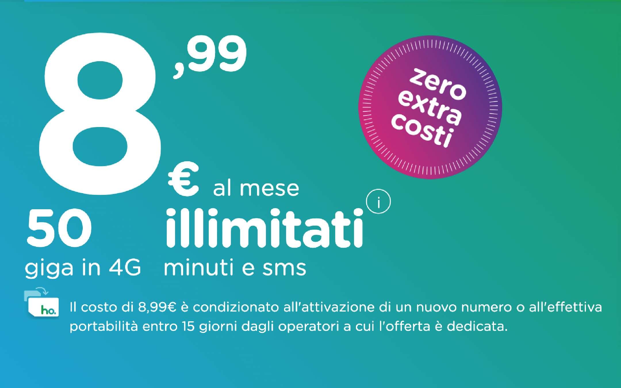 ho. 8,99€: ritorna la promo anche da Kena Mobile