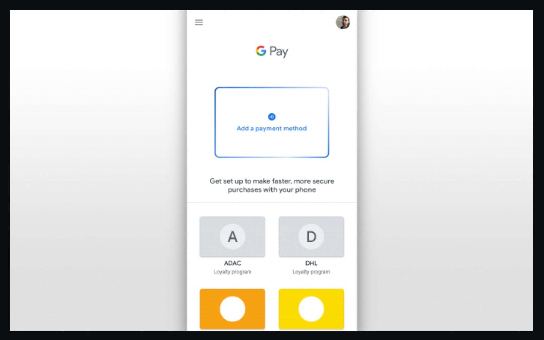 Google Pay: interfaccia utente riprogettata