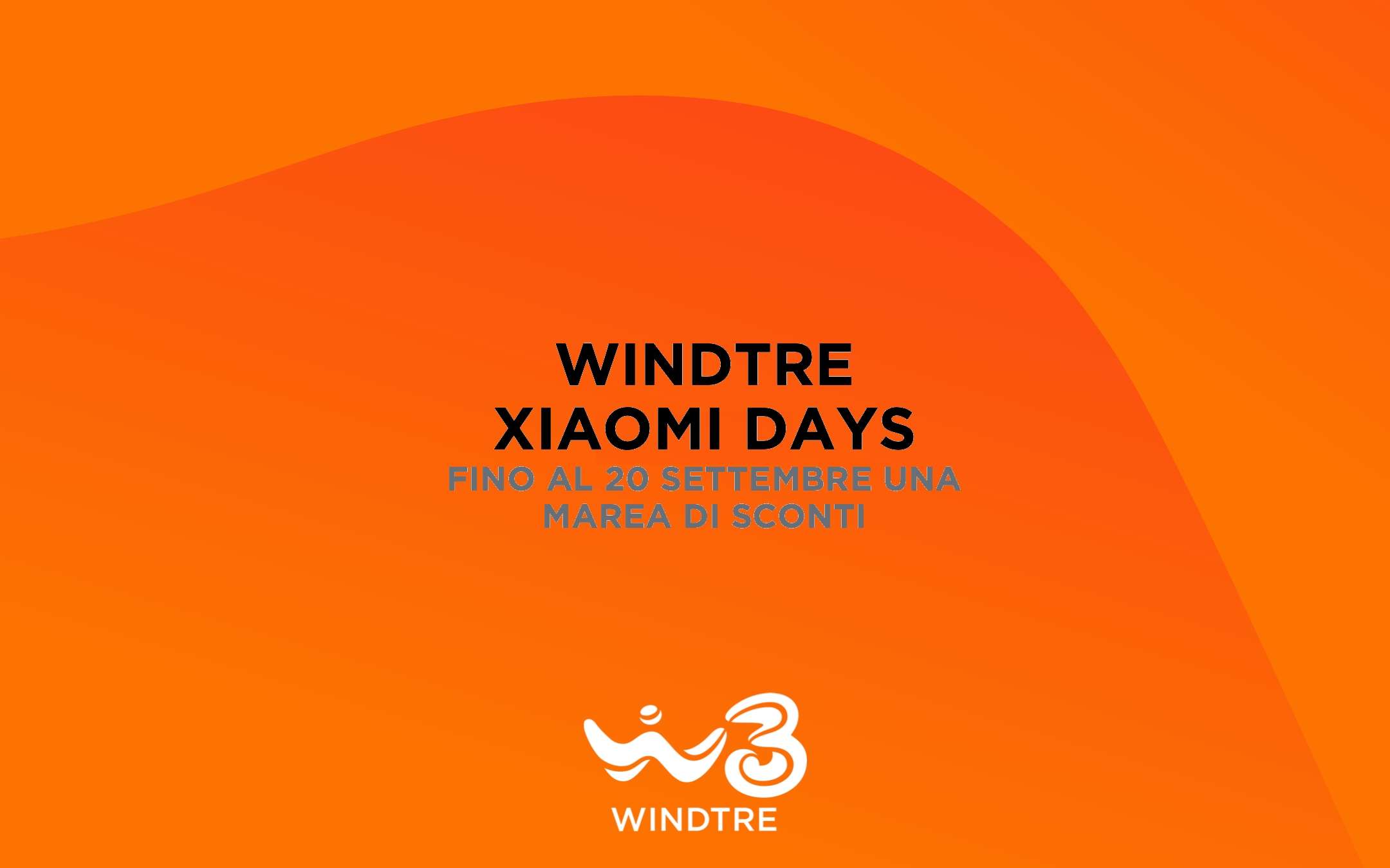 WINDTRE Xiaomi Days: una marea di sconti in arrivo