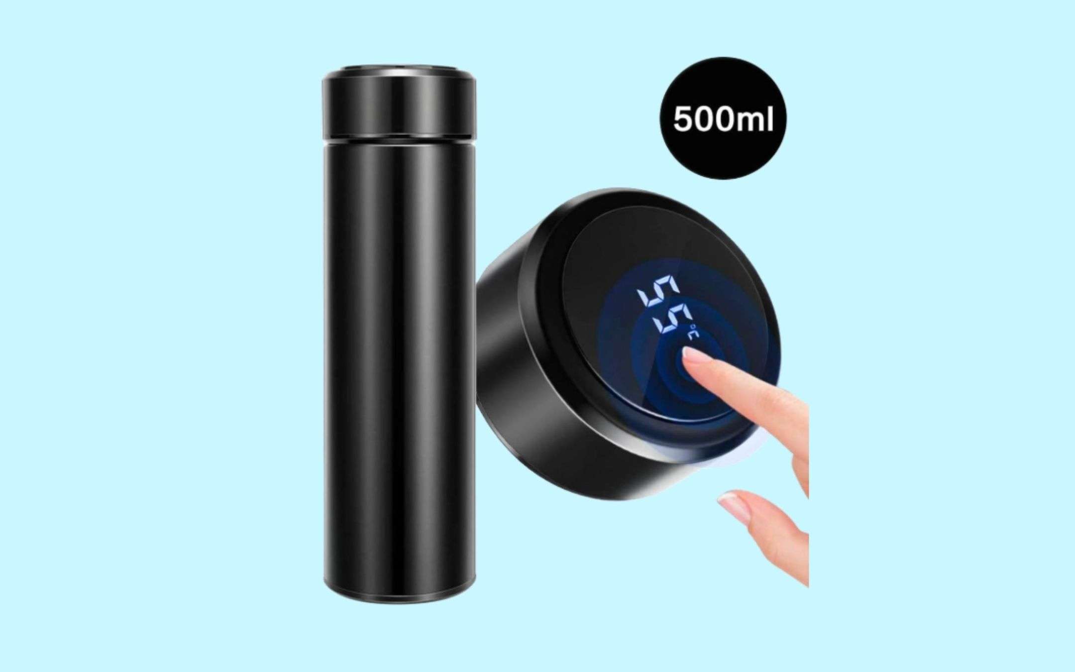 Borraccia termica smart Homealexa a meno di 14 €