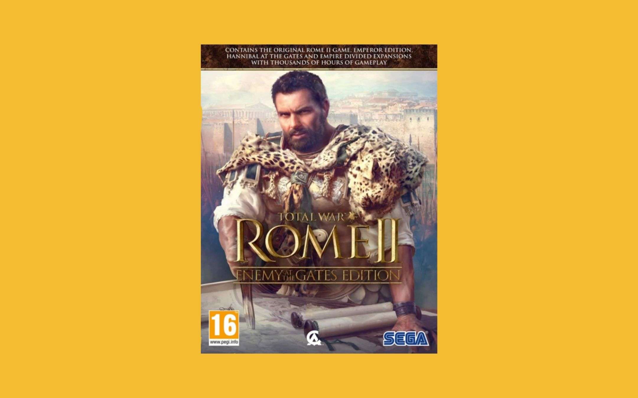 Total War Rome II con sconto del 23% su Amazon