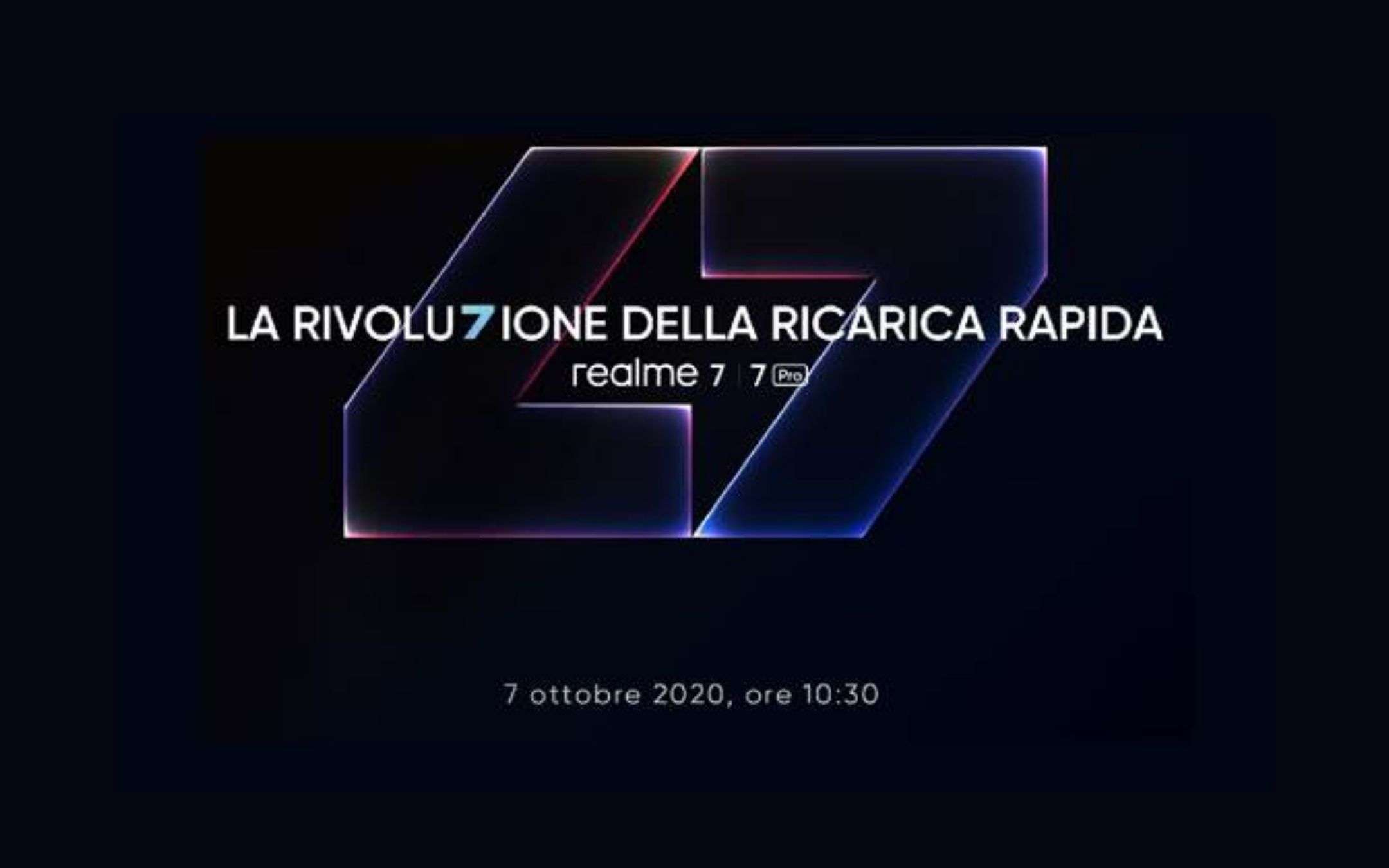 Realme 7 e 7 Pro in Italia: segui la diretta