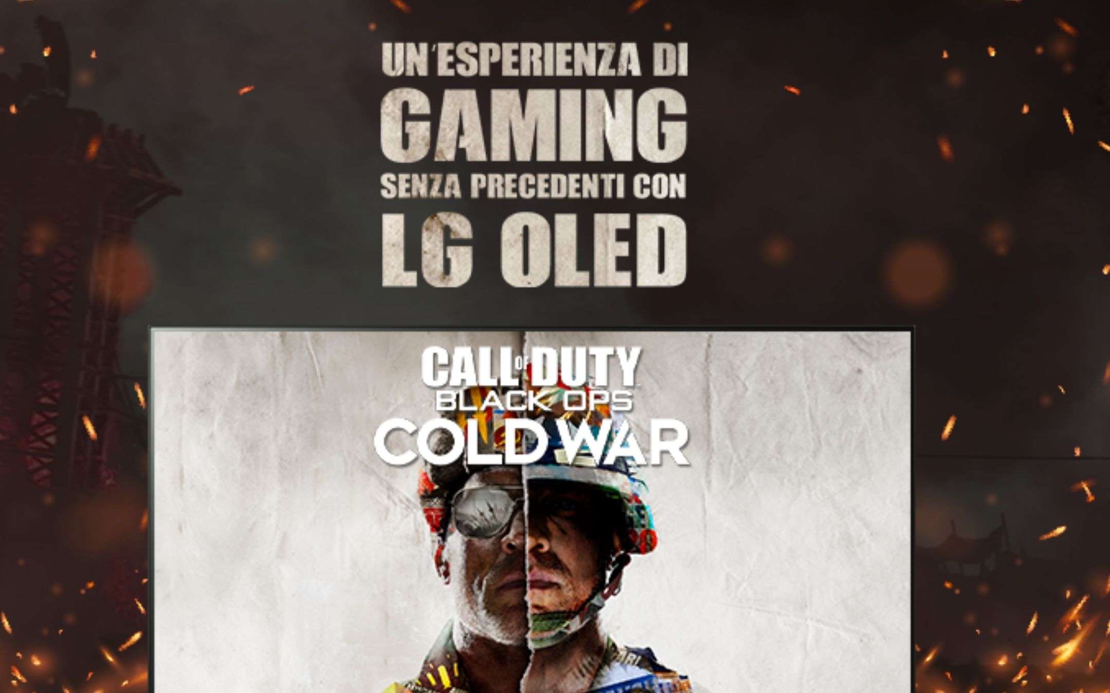 LG con Activision per Call of Duty: Black Ops Cold War