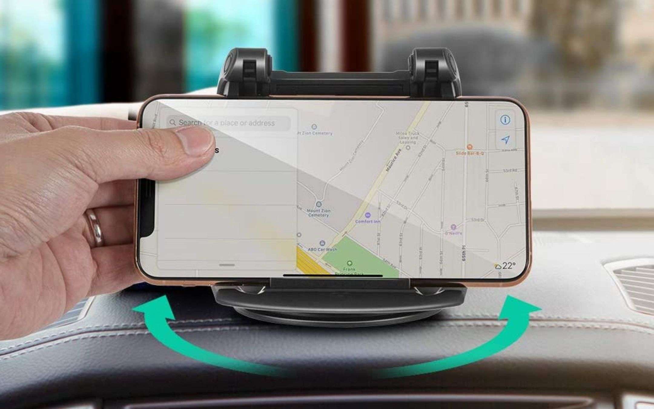 Supporto smartphone auto: il migliore, in sconto