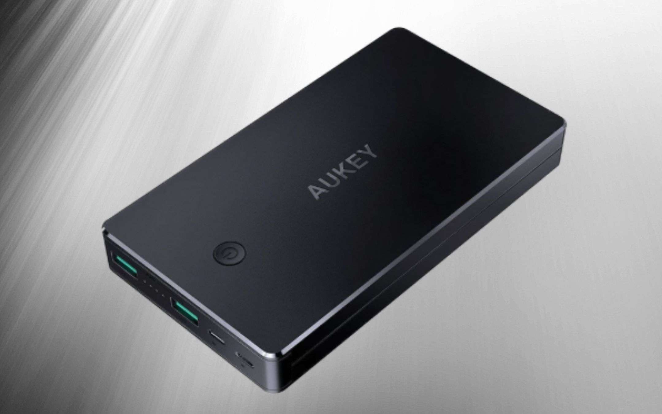 Powerbank maxi da 20.000 mAh di Aukey in sconto!