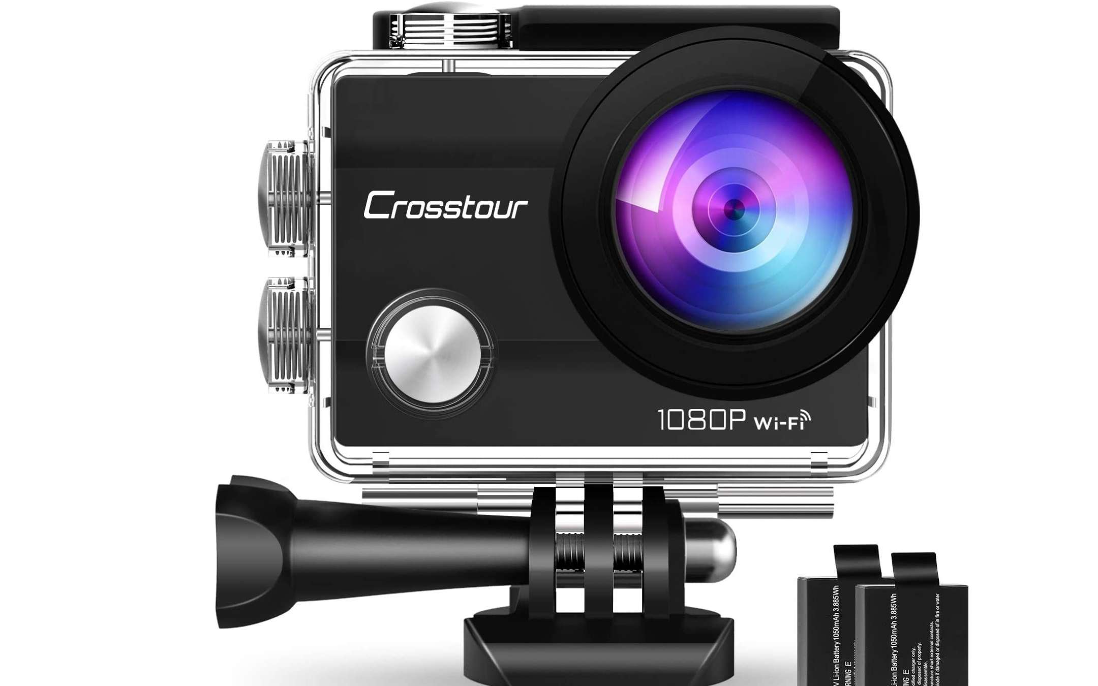 Action cam Full HD con 12 accessori a meno di 30€