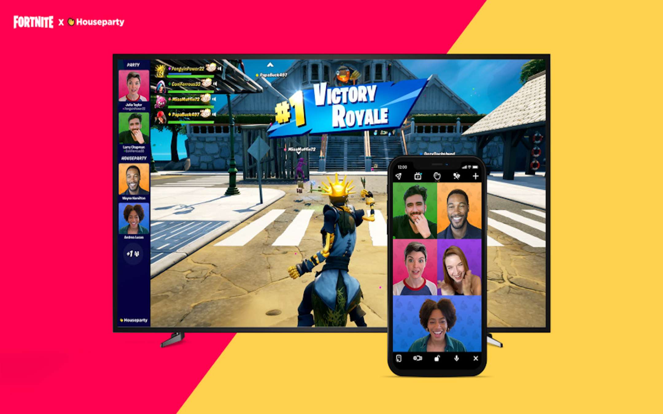 Fortnite ed Houseparty: arrivano le videochiamate